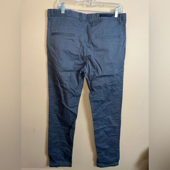 Zara Man Sport Wear Size 34 Basic Collection Gray Chino Pants - Picture 5 of 8